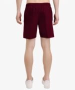 Maroon Shorts For Men - Image 3