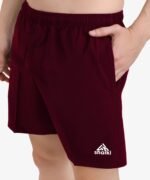 Maroon Shorts For Men - Image 5